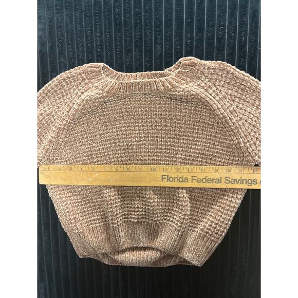 Altar'd State – Women’s – Brown Knit Cropped Sweater – XS - Picture 2 of 4